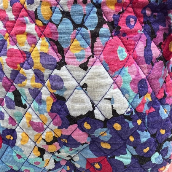 EUC-Vera Bradley Impressionista Double Front Zipper Crossbody Bag - Picture 9 of 11